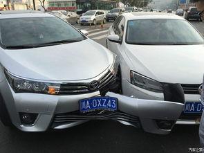 速腾撞国产车了吗视频,惊心动魄的行车瞬间